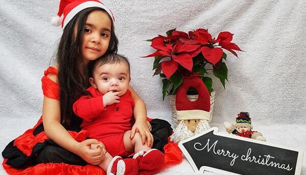 عکس نوزاد کریسمس