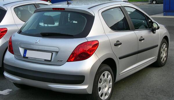 عکس ماشین peugeot 207