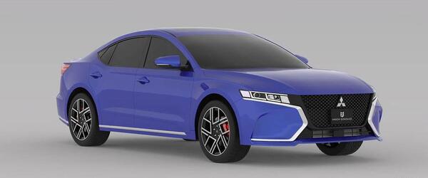 عکس ماشین mitsubishi galant