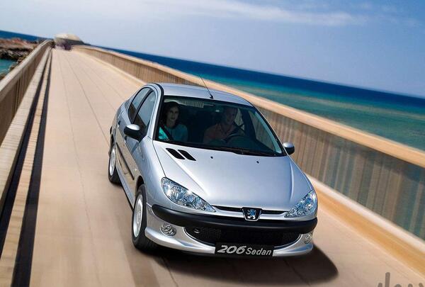 عکس ماشین پژو 206 sd v19