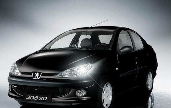 عکس ماشین پژو 206 sd v19