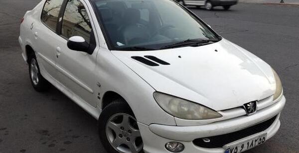 عکس ماشین پژو 206 sd v19