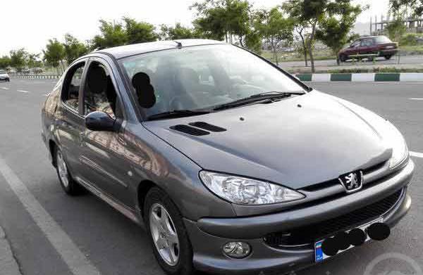عکس ماشین پژو 206 sd v19