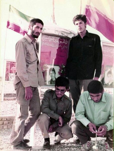 عکس پدر شهید مداح مهدی رسولی