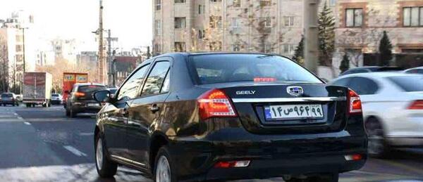 عکس ماشین جیلی gc6 اکسلنت