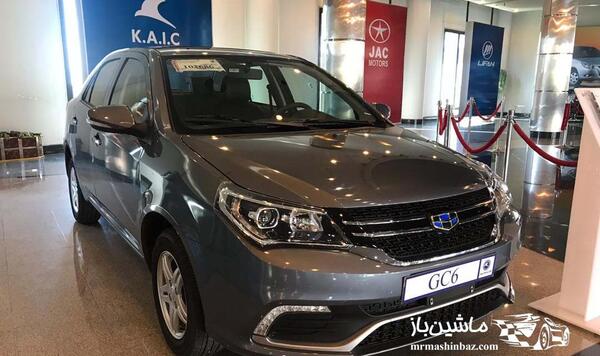 عکس ماشین جیلی gc6 اکسلنت