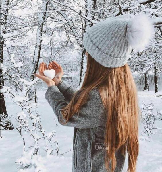 عکس پروفایل دختر زمستانم