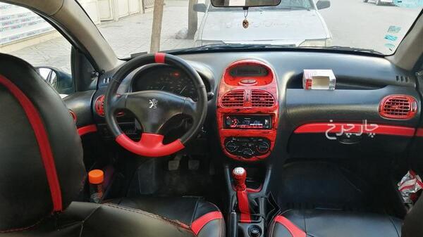 عکس ماشین پژو 206 sd v1
