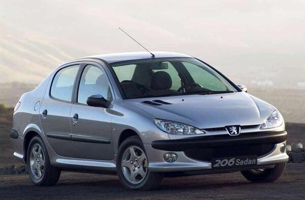 عکس ماشین پژو 206 sd v1