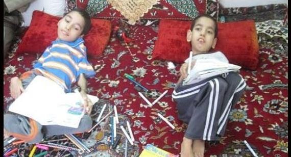 عکس نوزاد فلج