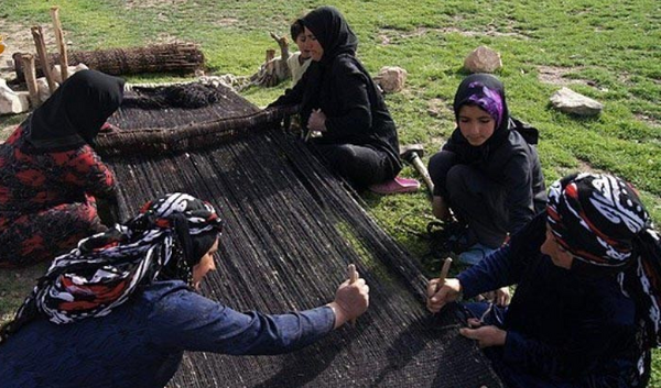 عکس سیاه چادر عشایر