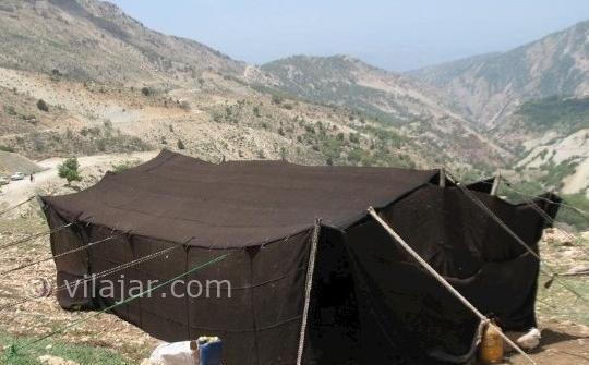 عکس سیاه چادر عشایر