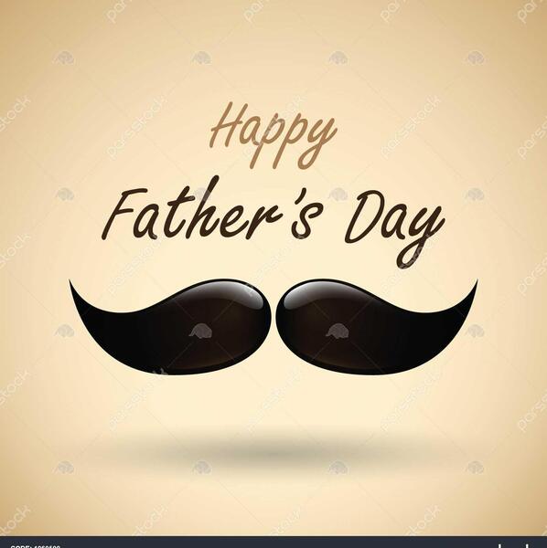 عکس روز پدر سبیل
