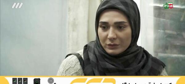 عکس خواهر حبیب در برف بی صدامی بارد