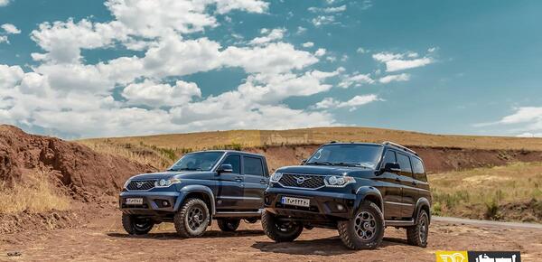 عکس ماشین uaz patriot