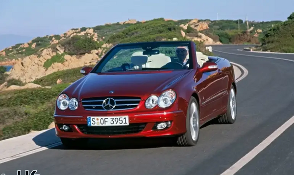عکس ماشین بنز کلاس clk کروک