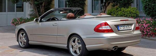 عکس ماشین بنز کلاس clk کروک