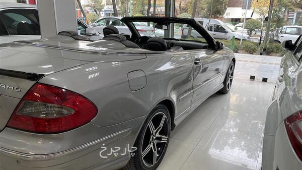 عکس ماشین بنز کلاس clk کروک