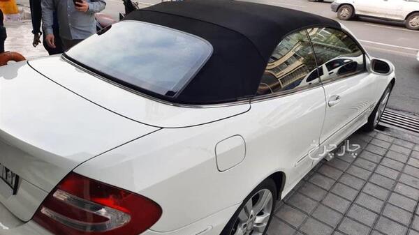 عکس ماشین بنز کلاس clk کروک