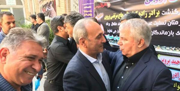 عکس برادر علی پروین