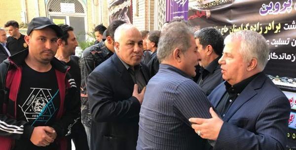 عکس برادر علی پروین