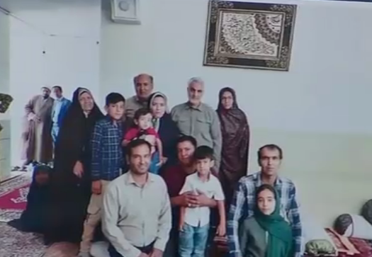 عکس خواهر حاج قاسم