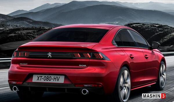عکس ماشین peugeot 508