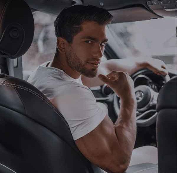عکس لاکچری پسرانه با ماشین