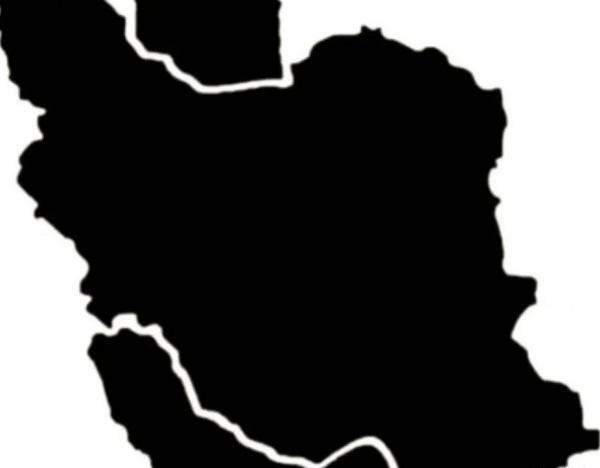 عکس عكس سياه نقشه ايران