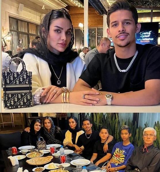 عکس خانوادگی مهدی قائدی