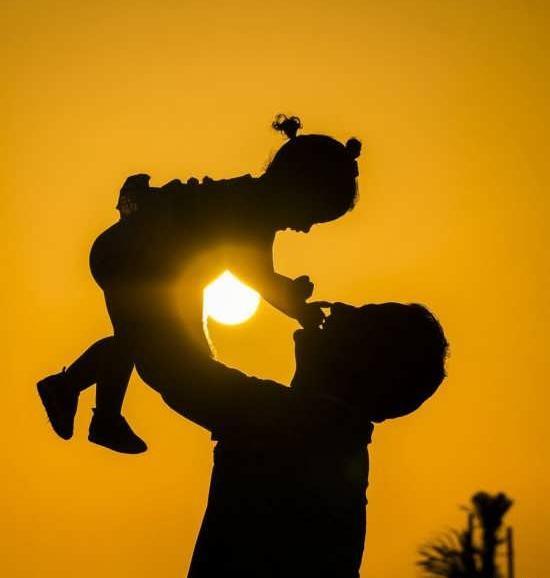 ایده عکس پدر دختری