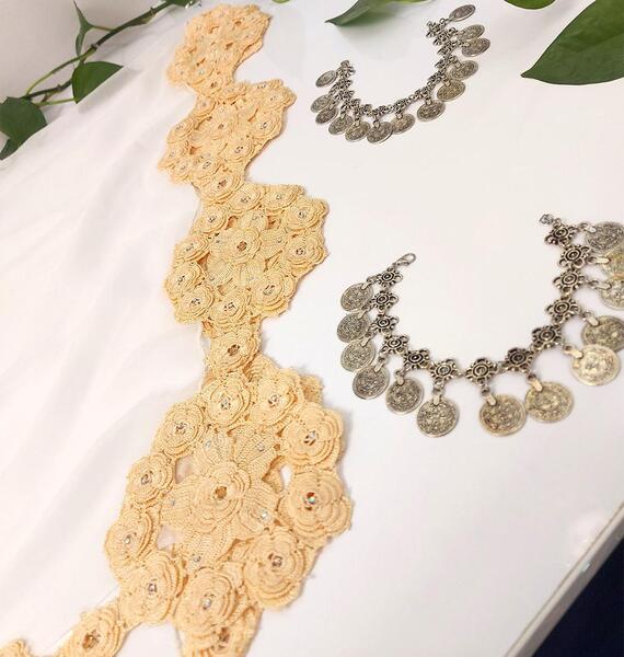 عکس بافت سر چادر گاج