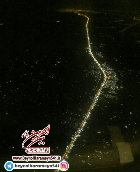 عکس هوایی نجف