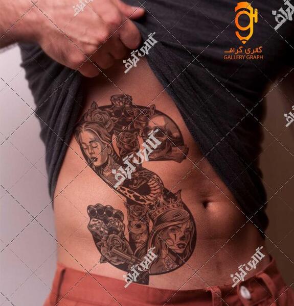 عکس تاتو دلار