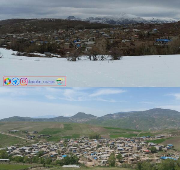 عکس هوایی ورزقان