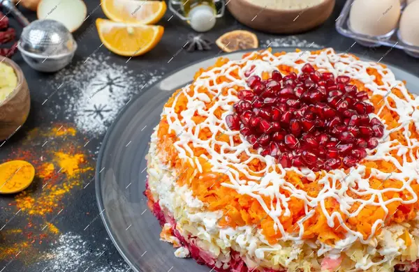 عکس رنگ غذا