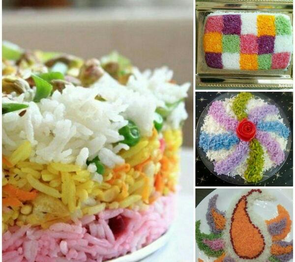 عکس رنگ غذا