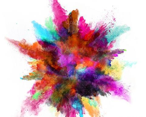 عکس رنگ پودری