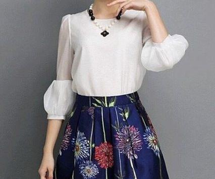 عکس دامن خمره ای