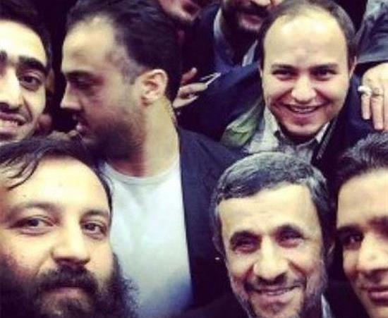 عکس کاپشن احمدی نژاد