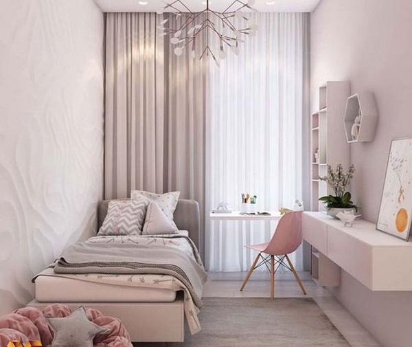 عکس ایده دیزاین اتاق خواب کوچک