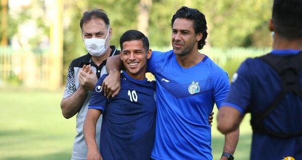 عکس های مهدی قائدی با لباس استقلال