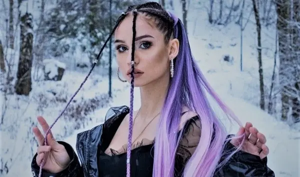 عکس مدل مو رنگی دخترانه