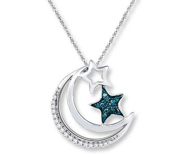 عکس گردنبند ماه