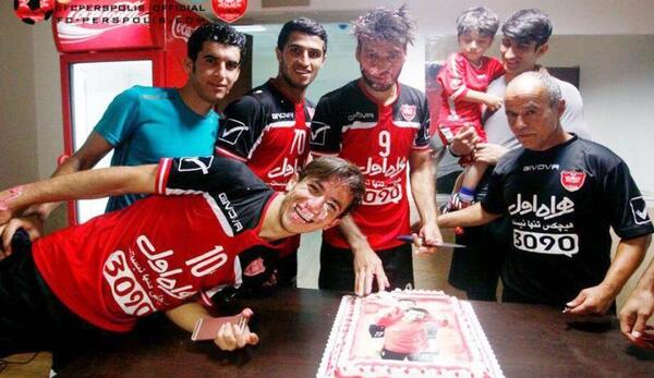 عکس مهدی طارمی در تیم پرسپولیس