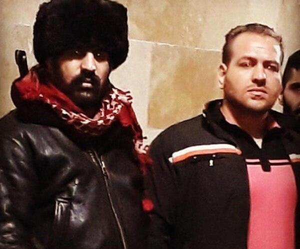عکس تاتو روی دست وحید مرادی