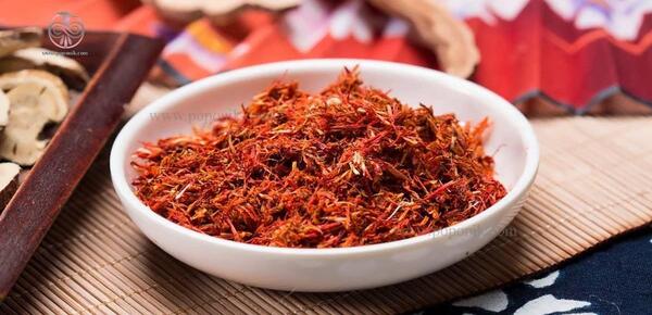 عکس گل رنگ غذا
