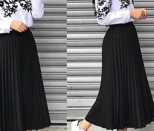 عکس دامن پلیسه