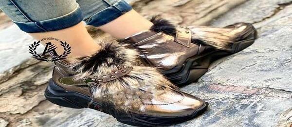 عکس کفش دخترانه جورابی