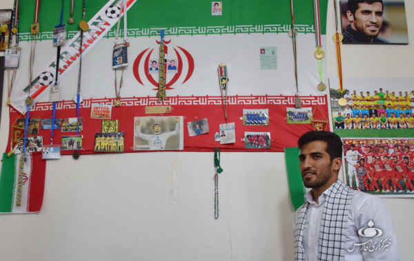 عکس وحید امیری با سرداران سپاه
